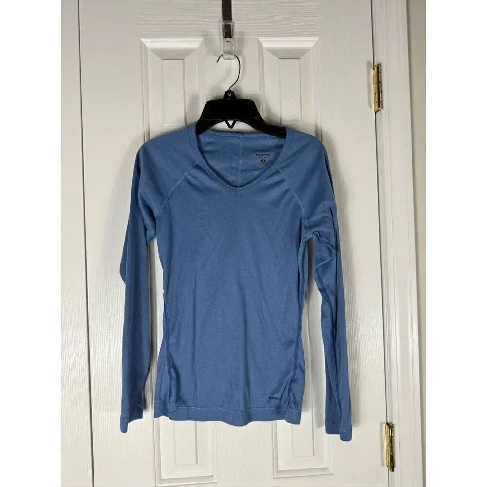 Patagonia Capilene Womens Blue Top Size XS